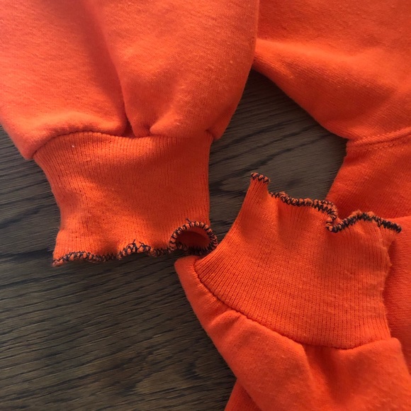 Vintage Jerzees Halloween Witch Cat Crewneck Sweatshirt - Picture 10 of 11